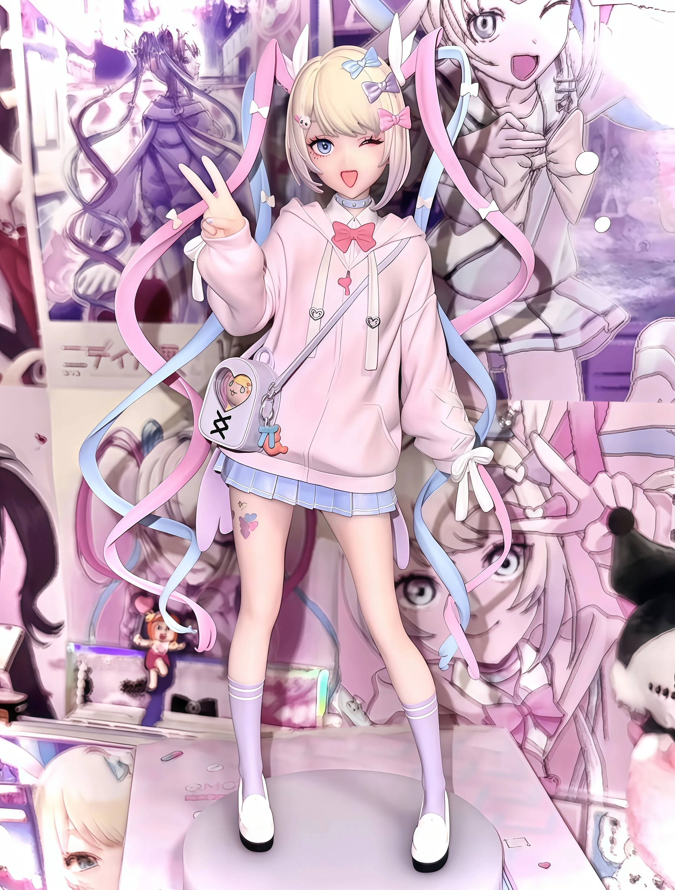Super Sky-chan, Figuras de Anime de Chicas Hermosas, Juguetes de Moda, Decoraciones de Mesa y Regalos de Cumpleaños