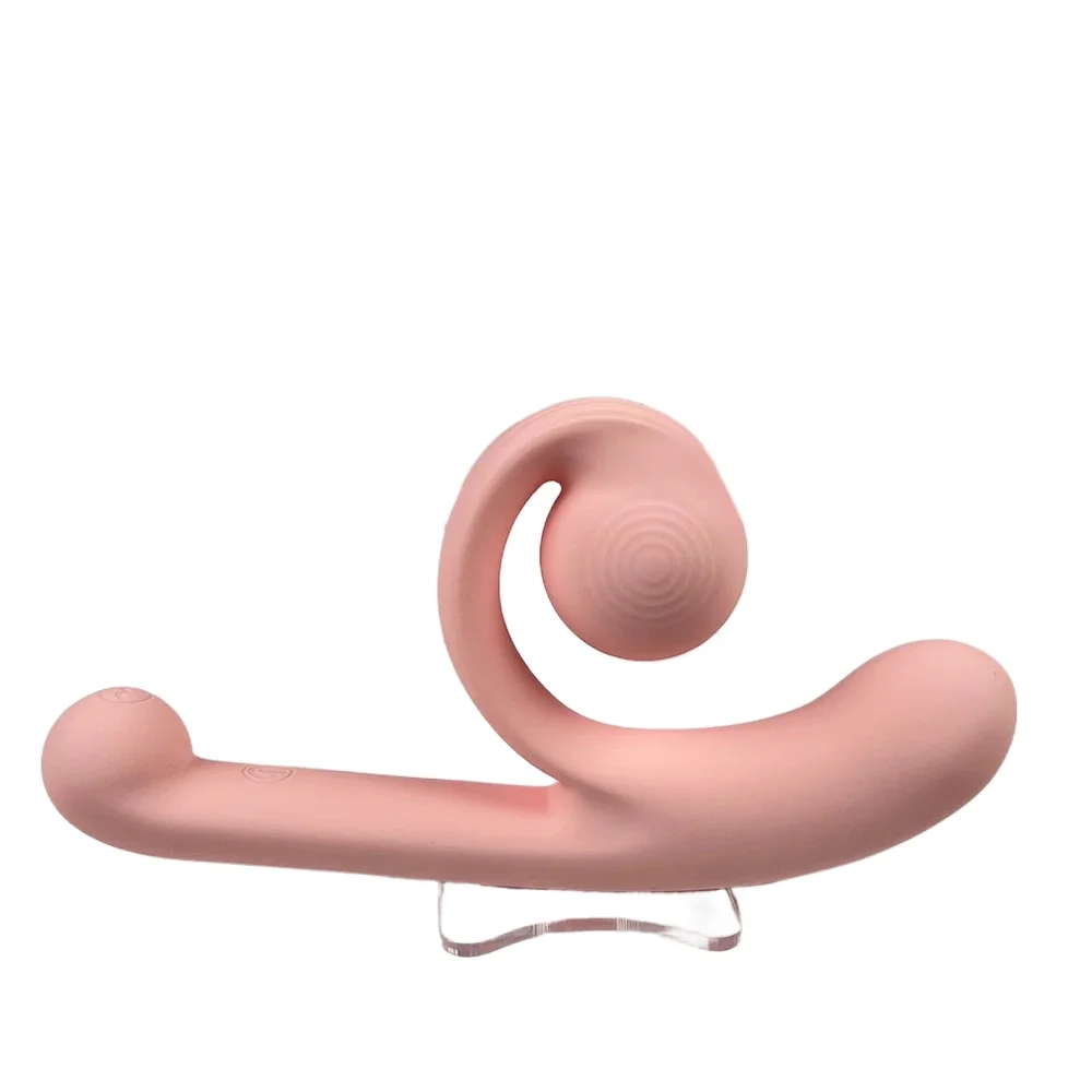 Pink Snail Vibrator G-spot Dildo Penetration Flexbile Snail for Perfect Clit Fit Stimulaiton 10 Modes Pleasur Sex Toy for Woman