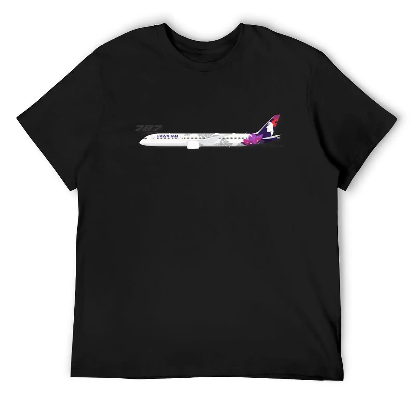 

Hawaiian Airlines Boeing 787 Dreamliner T-Shirt summer clothes Funny t-shirt Clothing designer t shirt men