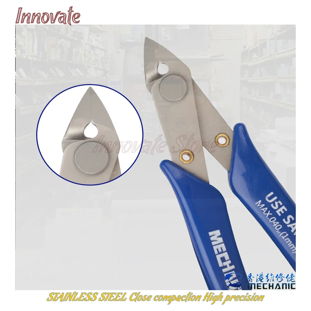 MECHANIC 5 "PRECISION diagonal pliers TS-190 industrial electrician shearing Ruyi pliers Multifunction manual repair tool