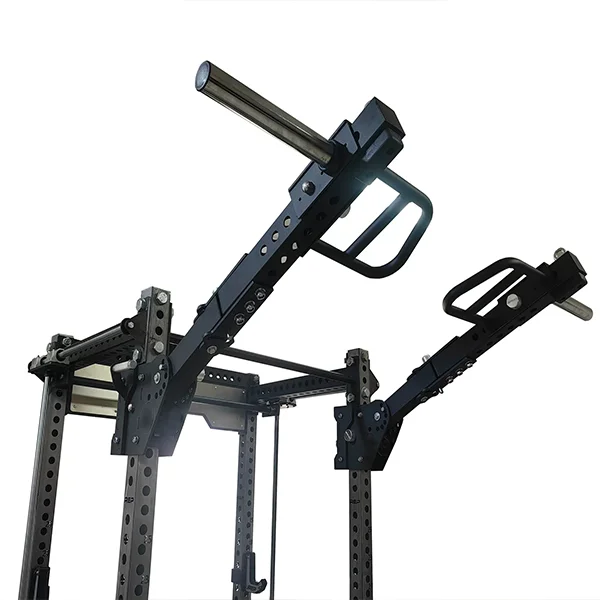 Adjustable Steel Jammer Arms Heavy Duty Anti-Slip Power Rack Attachments for Strong Upper Body & Chest Workouts - view 2