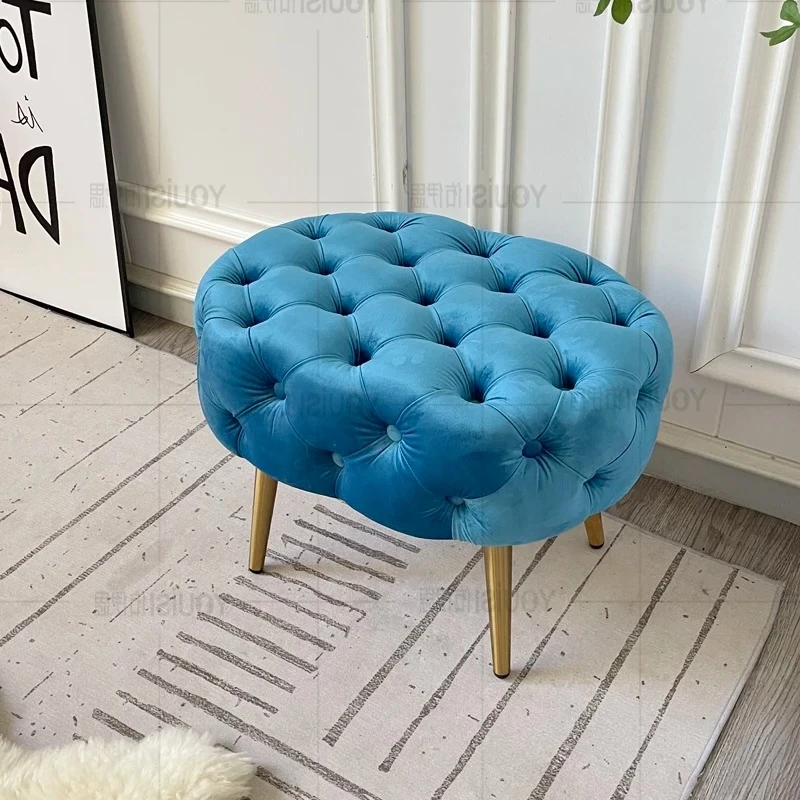 Imagen 5: Taburete de Pie Suave y Bonito, Diseño Creativo y Moderno, Estética de Diseñador, Cómodo, Ahorra Espacio, Taburete para Descansar, Muebles para el Hogar, Decoración del Hogar