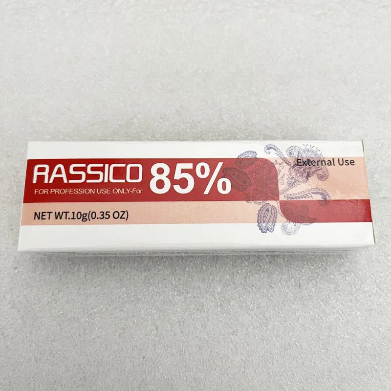 2023 asli merah 85% RASSICO krim tato sebelum Makeup permanen Microblading alis bibir 10g