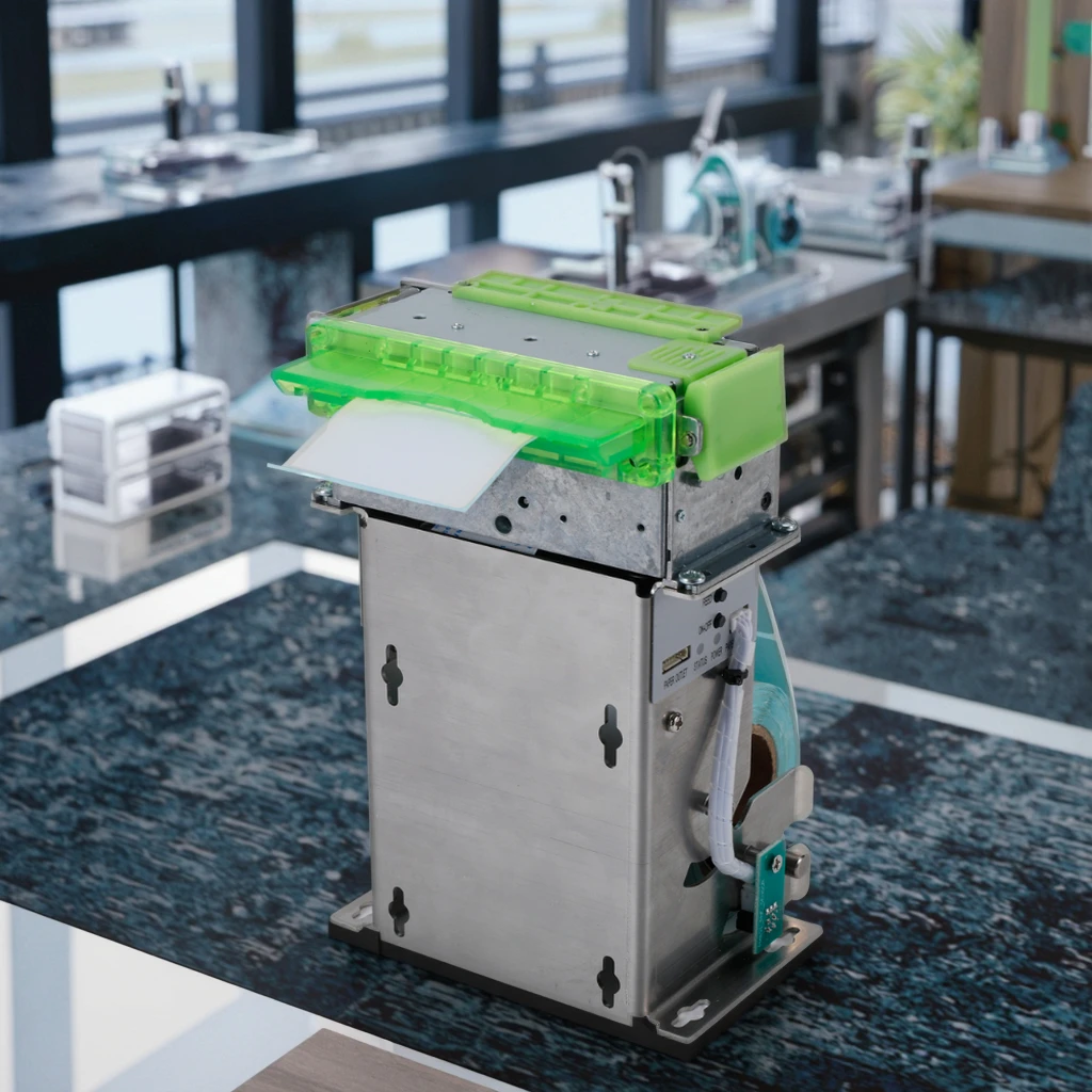 

80mm Kiosk Embedded Thermal Label Printer 250mm/s Speed Kiosk Ticket Printer with Auto Cutter