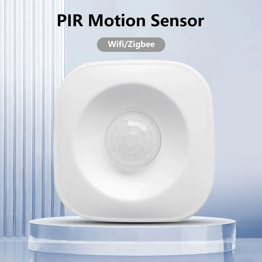 ZigBee/WiFi PIR Motion Sensor Wireless Infrared Detector Security Burglar Alarm Sensor Smart life APP Control Compatible