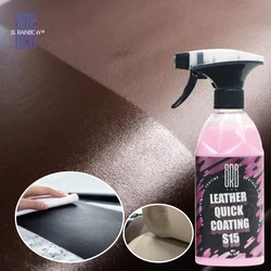 Leather Protective Coating for Car Interiors, Apparel,Shoes,Boots,and More (Works on Natural,Synthetic,Faux Leather and More)