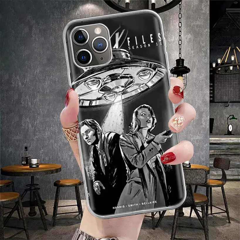 The X Files I Want to Believe Soft Phone Case For IPhone 11 13 16 Pro MAX 15 + 14 Plus 12 Mini X XS Apple 8 7 SE Fundas Coque 11