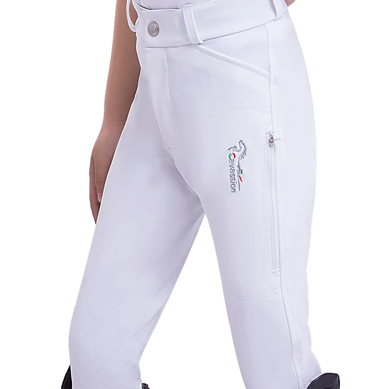 Cavassion-classickids Full Silicone Breeches Equestrian Knight Riding Luchi Harness