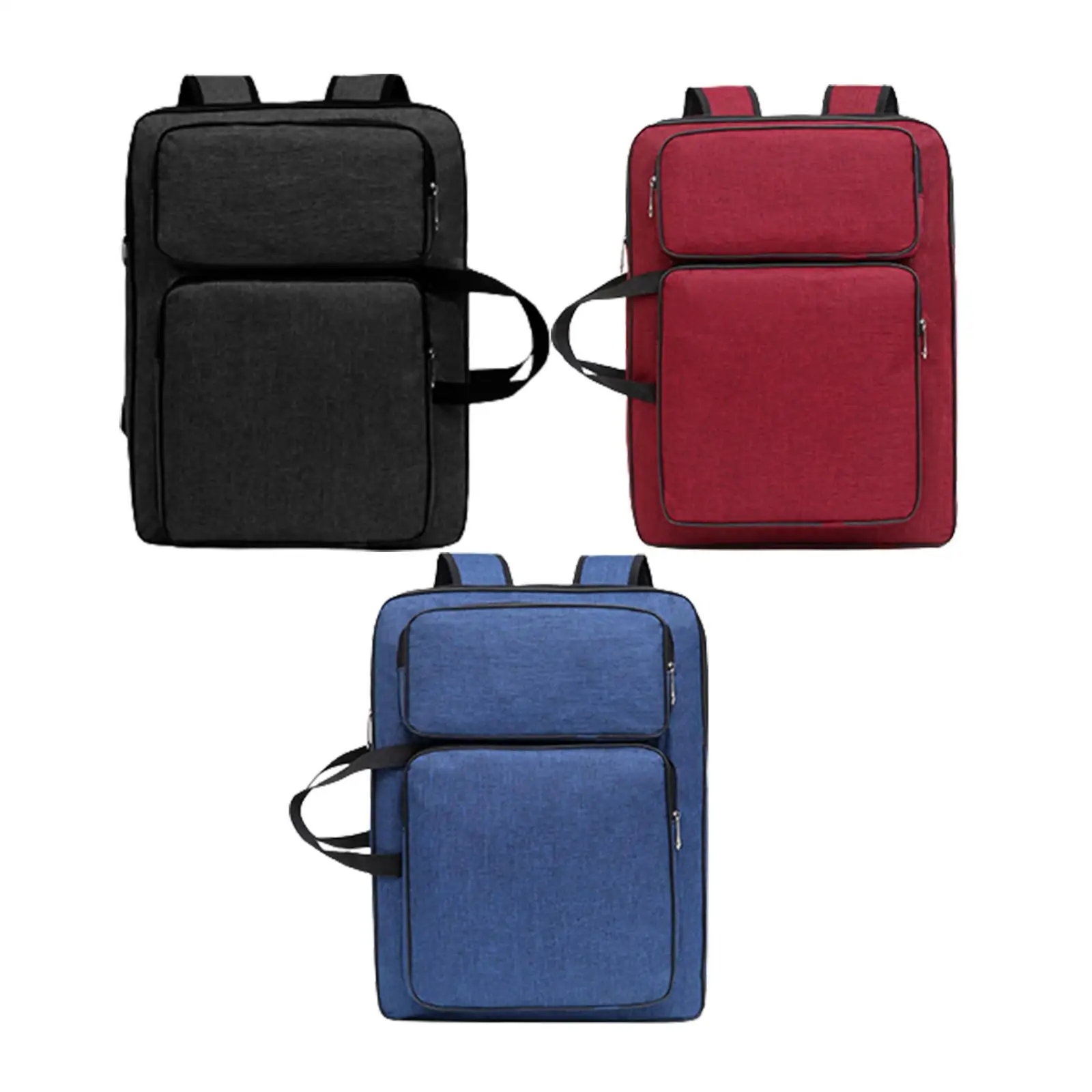 Draw Board Storage Tote Art Portfolio Case for Stationery Palette Brush