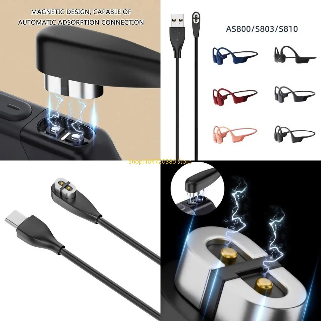 K0EA Charging Cable USB Cord for AS800 AS803 Charging Cord