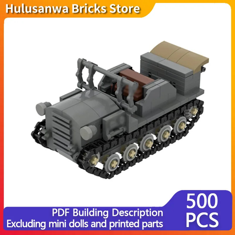 

Type 98 Armored Personnel Carrier Model MOC Building Bricks War Equipment Modular Technology Gifts Holiday Assemble Children Toy