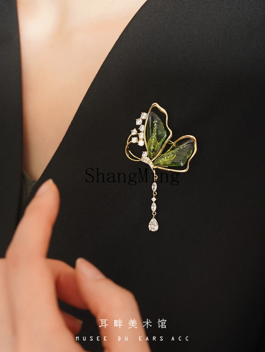 

LXY high-end luxury temperament girlfriend wedding gift pin accessories women's unique niche