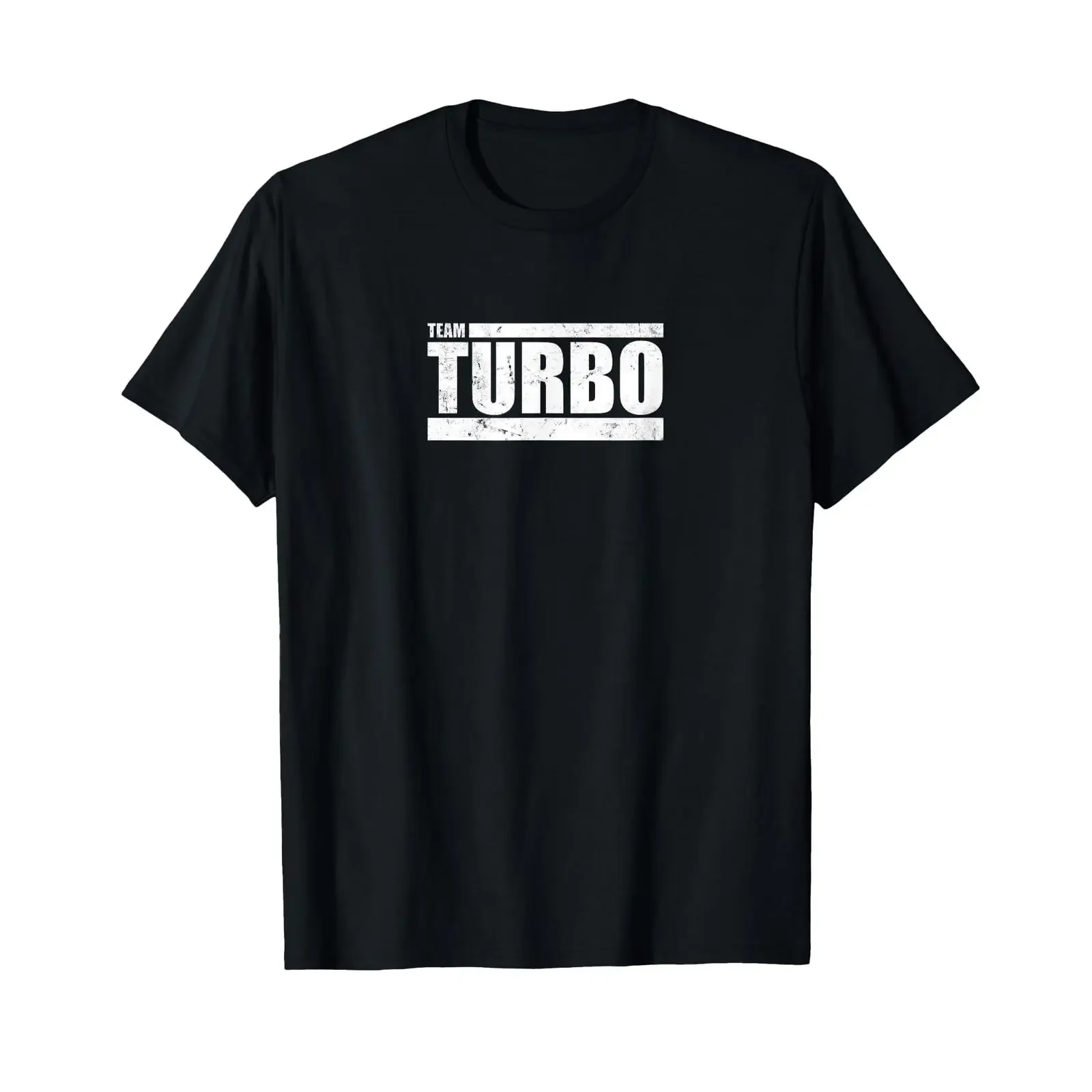 Team Turbo Challenge T Shirt vintage Washed streetwear graphic Stretched Breathable Casual Top For Everyday Wear homme Slightly