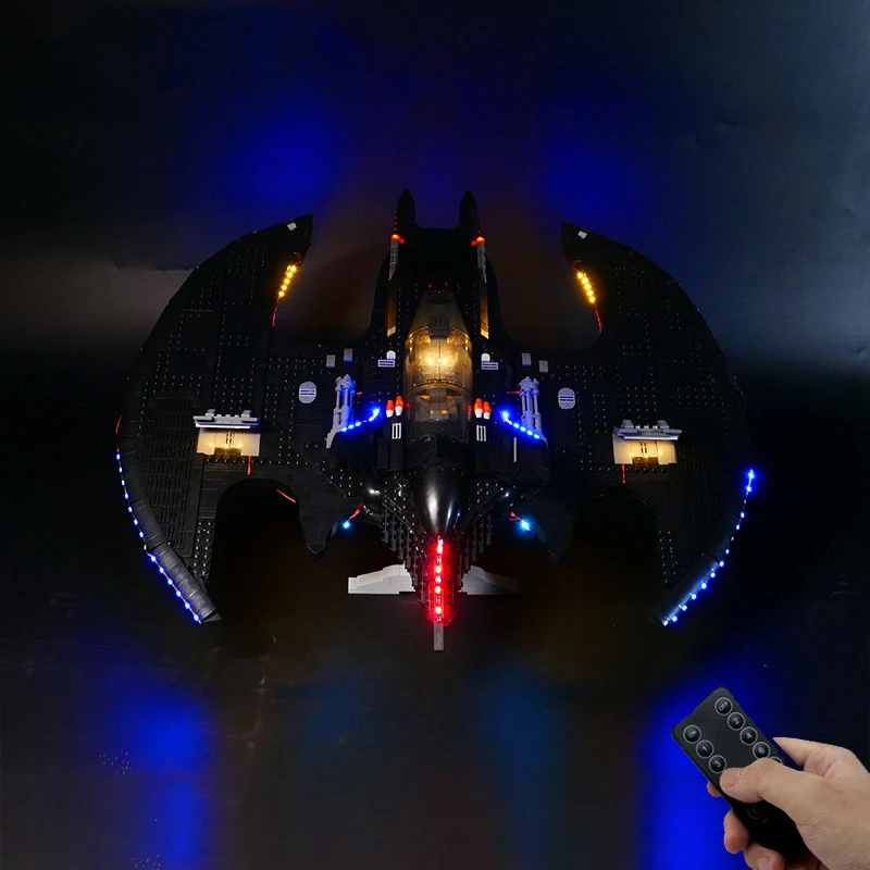 

Комплект светодиодных фонарей своими руками для Batwing 1989 года — совместим с 76161, комплектом освещения с дистанционным управлением (без кирпичей в комплекте)
