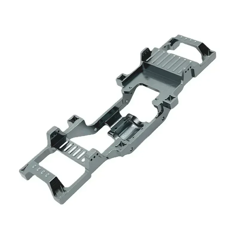 Cadre de châssis de processus CNC, mise à niveau et réaménagement en métal pour pièces de voiture FMS 1/24 Xiaoqi FCX24 RC