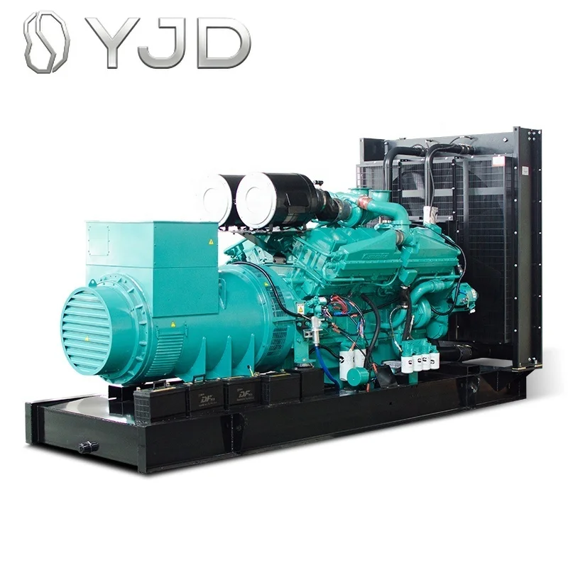 1000 Kva Generator Open Type 800 kw Diesel Generator 1000 Kva Diesel Generator with Fuel Tank