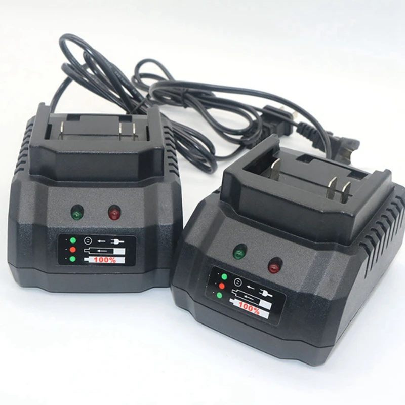 2X Lithium Battery Charger For Makita 18V 21V Battery For Cordless Drill Angle Grinder Electric Blower Power US Plug