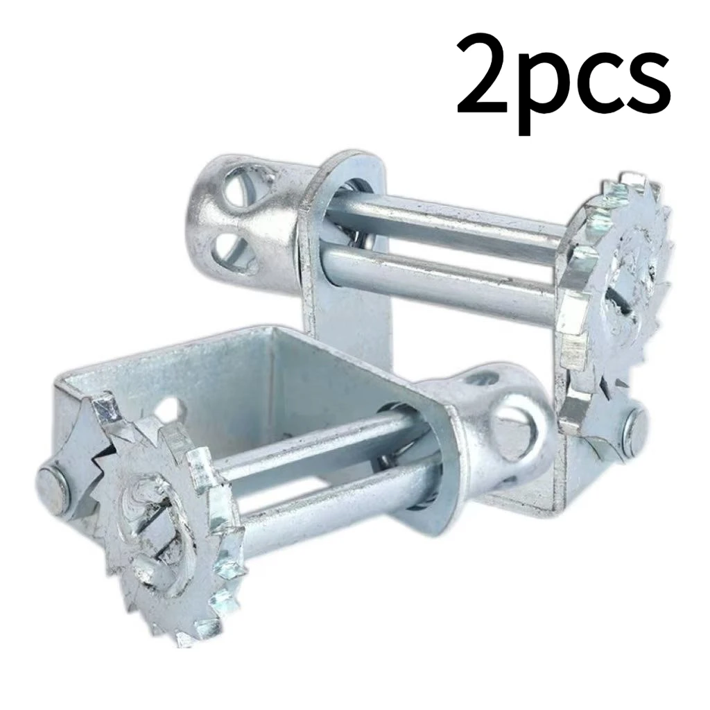 2Pcs Ratchet Load Binder, Lever Crank Tensioner, High Strength Steel Dual Gear Fastener for Small Truck/Tricycle Cargo Securing