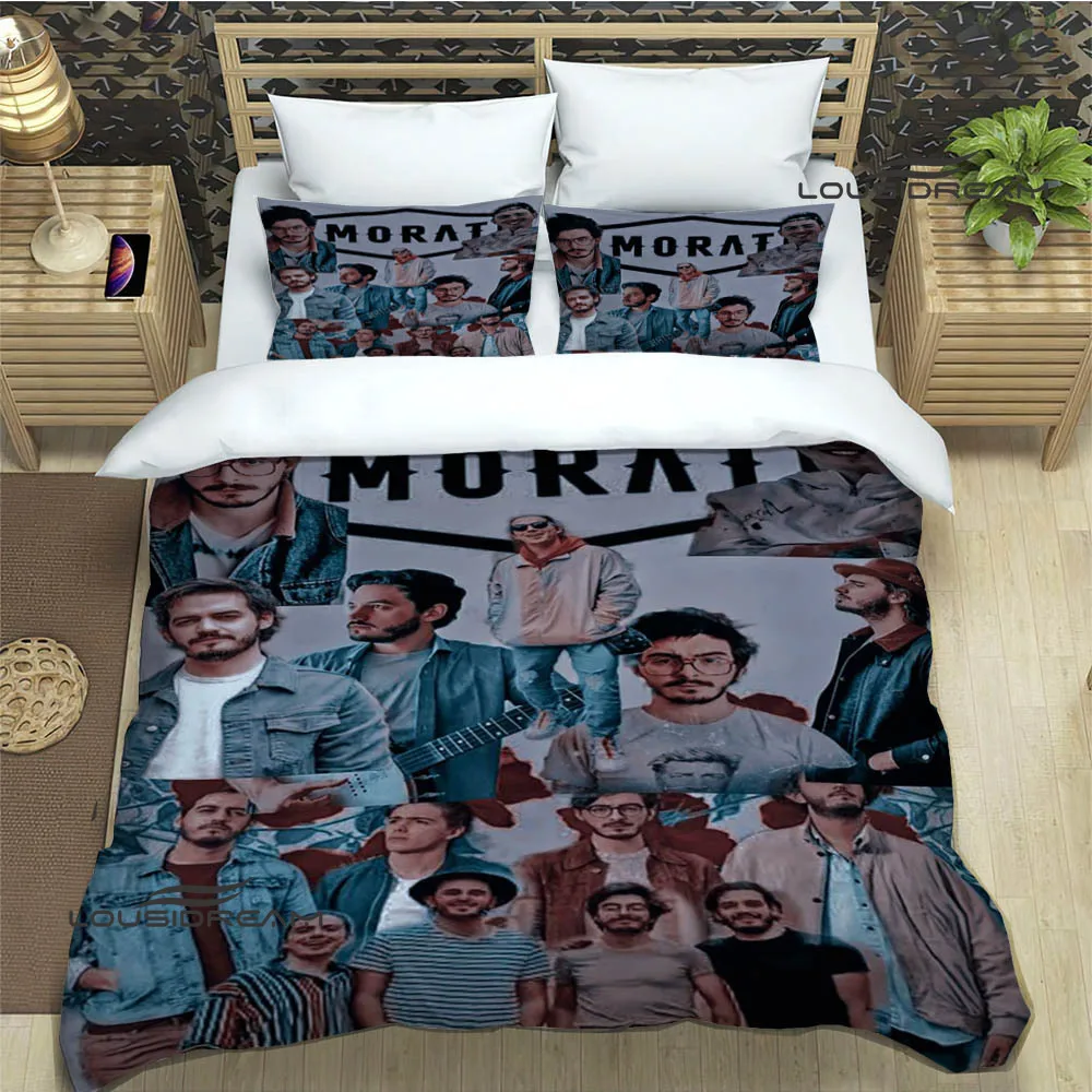 Morat Pop Band Printed Bedding Sets exquisite bed supplies set duvet cover bed comforter set  bedding set luxury birthday gift