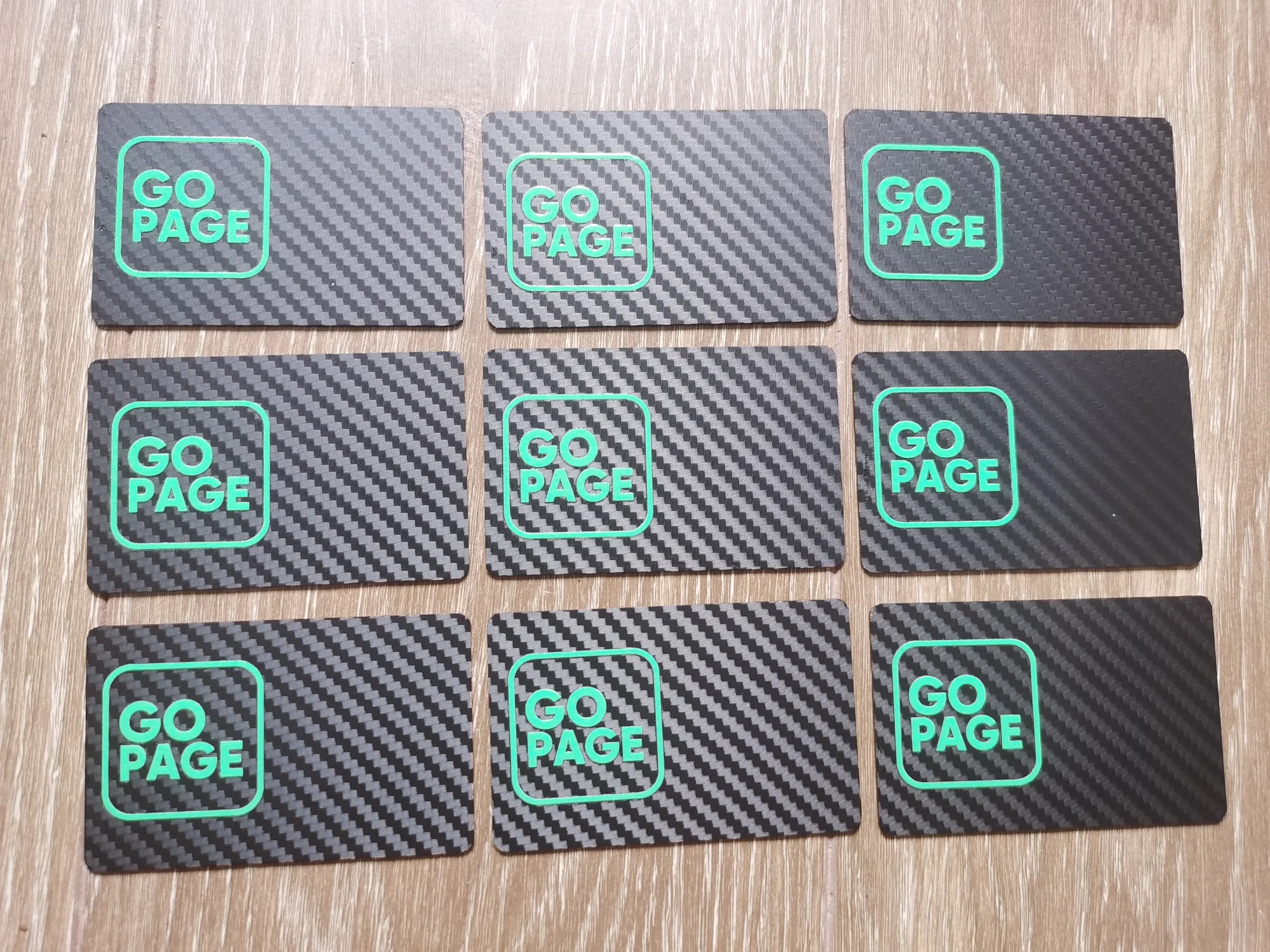 1 Stück NFC Carbon Fiber Smart NFC Karte NFC Visitenkarte Schnelle Lesung Ntag 215 Leere NFC Karte Digitale Visitenkarte Soziale Teilen – Detail 15