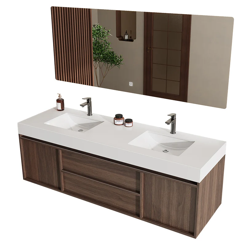 Paper Drawers Bathroom Cabinet Organizer Mirror Wall Shelves Accessories Display Cupboard Luxury Gabinete Trendy Furniture
