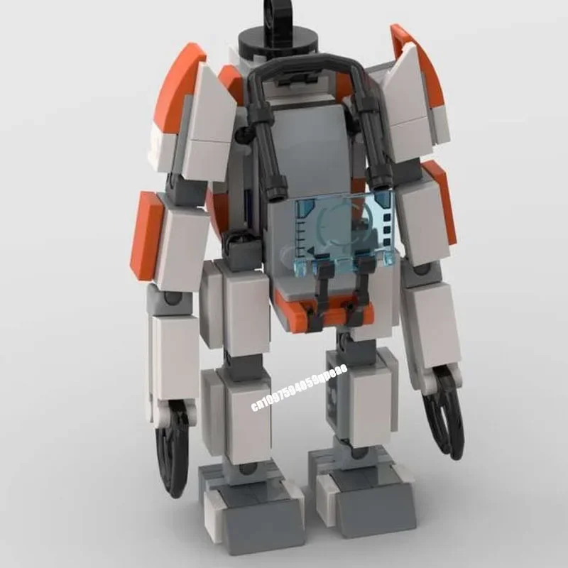 새로운 1473Pcs 인기있는 우주 기술 시리즈 Moc 모바일 노동 모델 사용자 정의 퍼즐 Diy 크리 에이 티브 아이디어 어린이 장난감 생일 선물