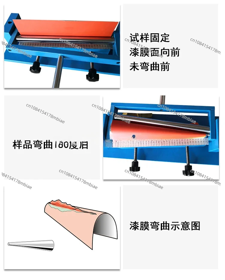 Qtz Conical Mandrel Bending Tester for Coating Bending Tester