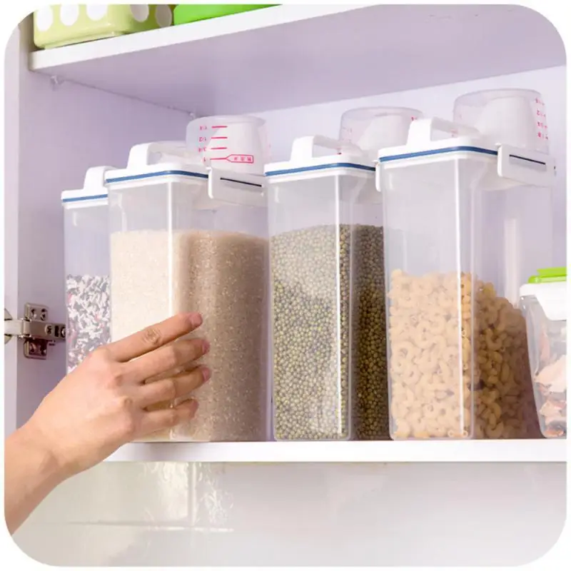 Aufbewahrung sbox verschleiß feste Sicherheit empfindliche einfache solide Küchen dichtung universelle gesunde Haushalts vorrats glas langlebige Lebensmittel