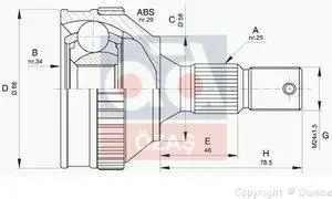 

Store code: 607558 for axle head PARTNER-BRL 1.9D "DW8"