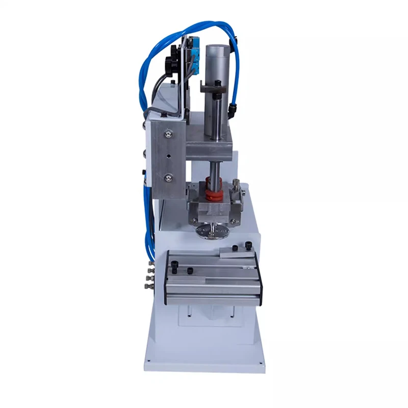 Pneumatic Pad Printing Machine DIY Logo Sealed Ink Plate Color Pressure Printer Stamping Embossing 50w