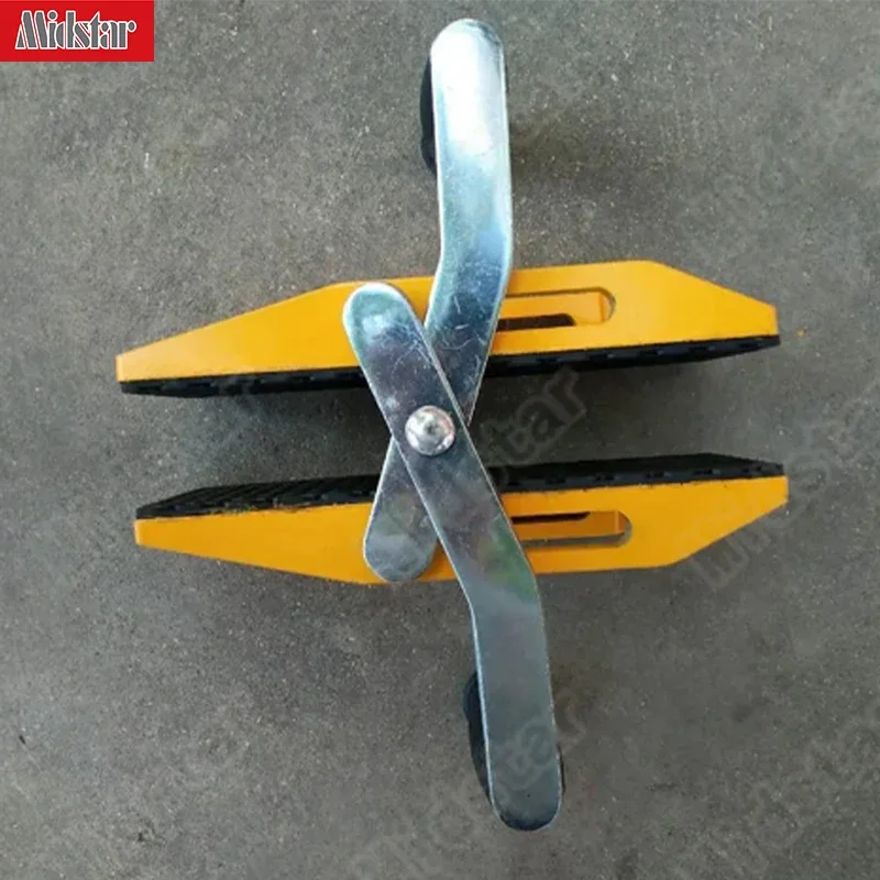 350kg Double Handed Scissor Clamp Artificial Stone Clamps Tiles Clips Glass Lifting Clamp Other Hand Tools