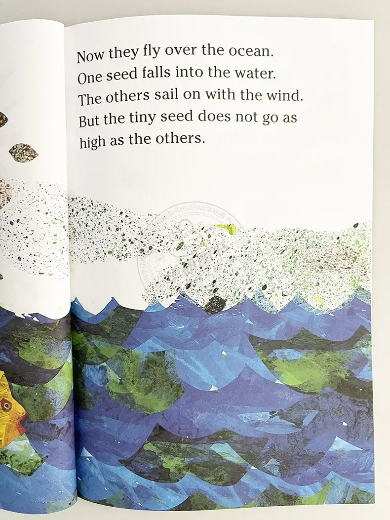The Tiny Seed, Eric Carle, Children's books aged 3 4 5 6, English picture books, 9781481435758