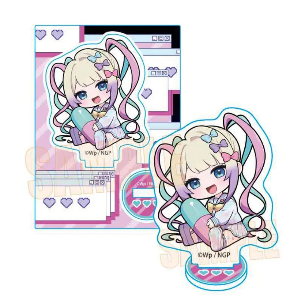 NEEDY GIRL OVERDOSE 2026 New Style Ame-chan KAngel 10CM Cute Anime Acrylic Double Sided Stand Keychain Desk Decor Collect Gifts