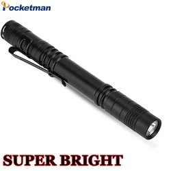 8000LM Portable LED Flashlight Mini Flashlights Pen Light Waterproof Torch Pocket Flashlights Small Torches Emergency Light