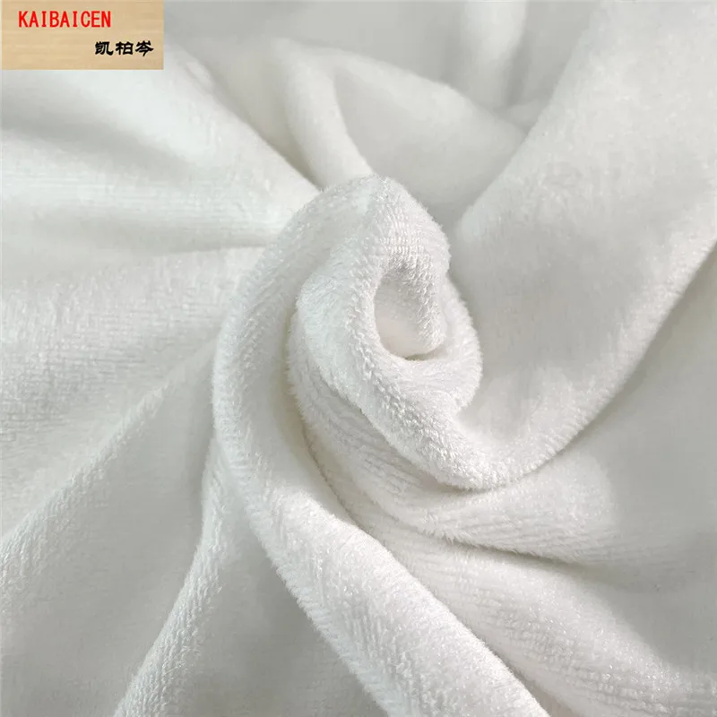 White Flannel Blankets Blank Sublimation Cover Blanket Heat Transfer Warm Soft Children Kids Baby Young Adults Room Nap