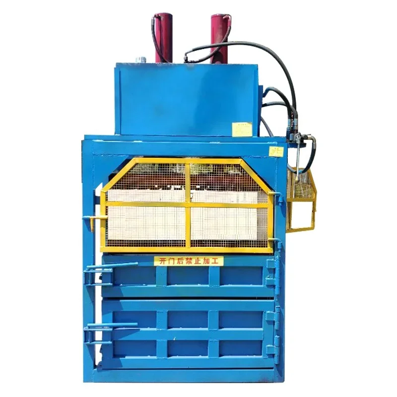 CE certification hydraulic baling press machine/vertical cardboard baler/cotton baling press for sale made in china for hot sale