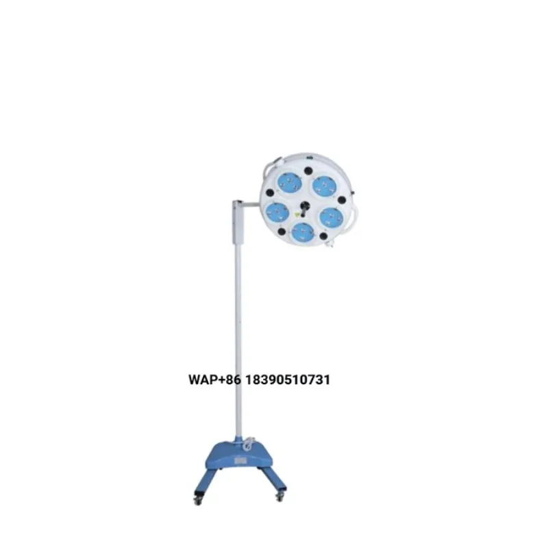 Medical LED shadowless floor-to-ceiling metal surgical lamp, suitable for use inclinics and hospitals, mobile vertical L