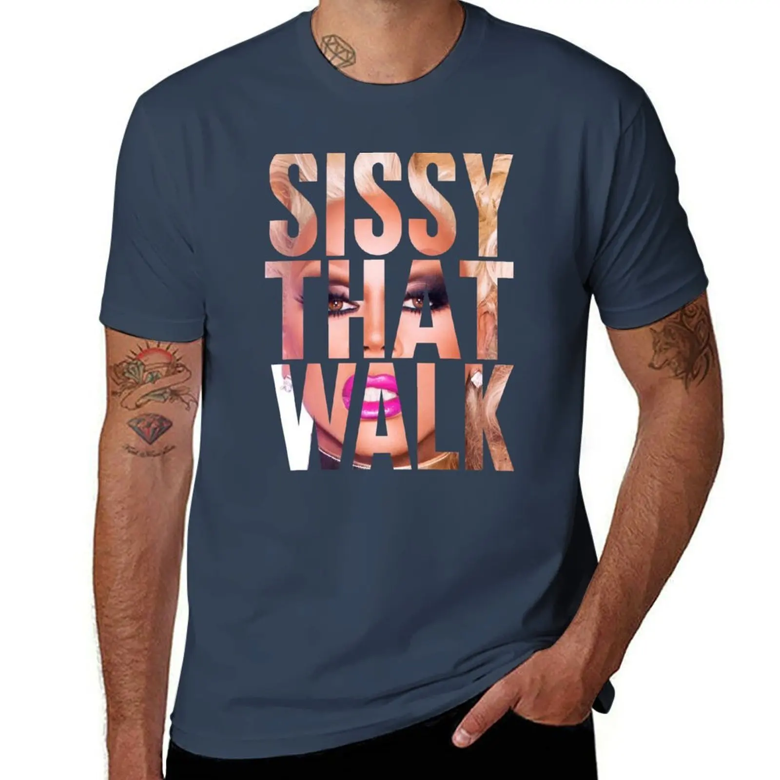 WALK SISSY THAT T-Shirt Summer Sports Quick Dry T-Shirt