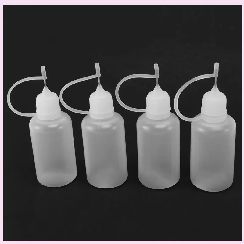 

B25B 100 Pcs Precision Tip Applicator Bottle, For Small Gluing Projects, Paper DIY Craft, Acrylic Painting, 30Ml /1 Ounce