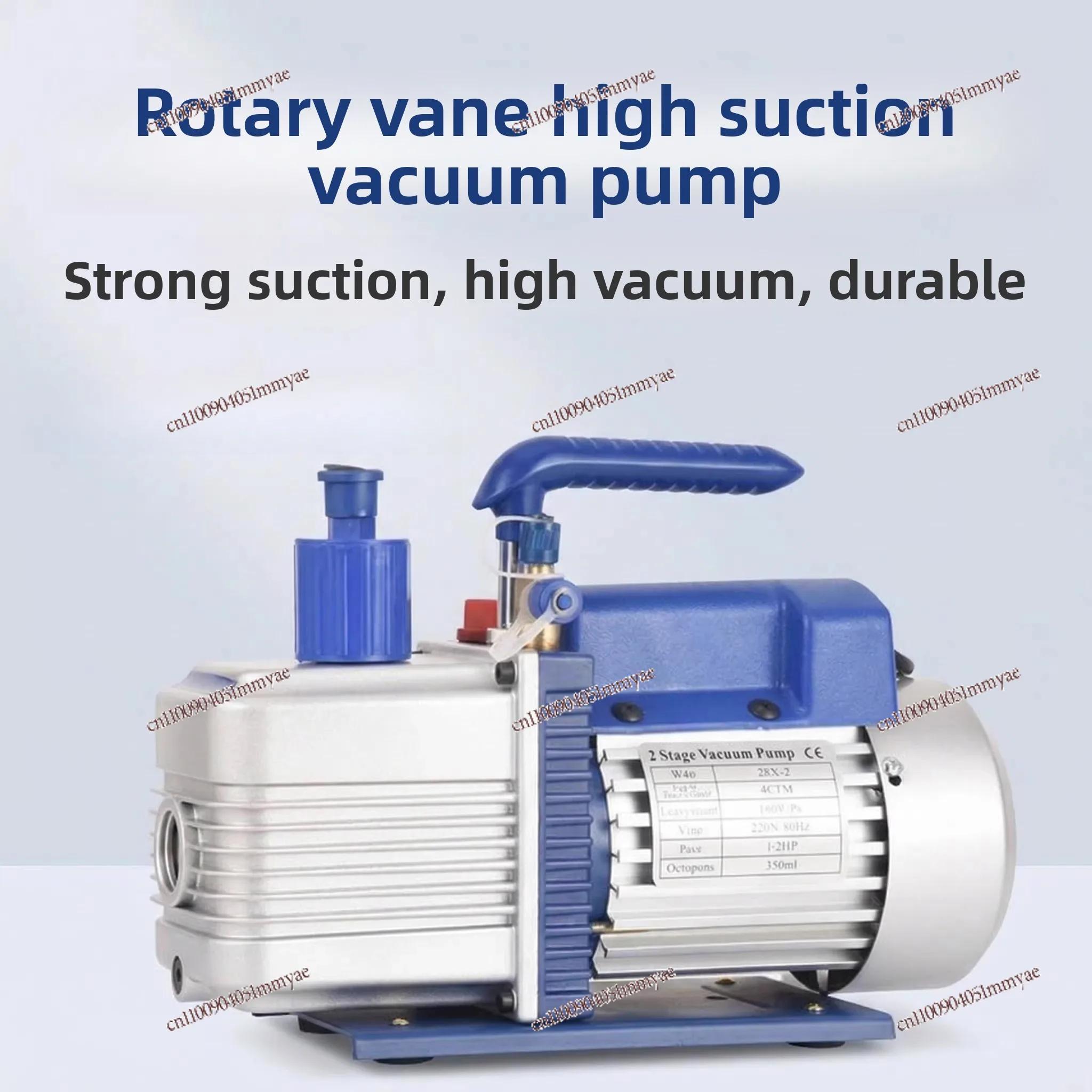 Vacuum pump air conditioner special single and double stage vacuum pump