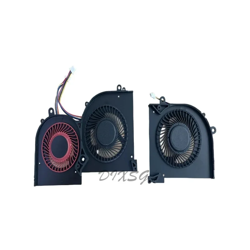 Replacement New Laptop CPU GPU Cooling Fan for MSI GS65 GS65VR WS65 P65 MS-16Q1 MS-16Q2 MS-16Q3 MS-16Q4 MS-16Q5 Series