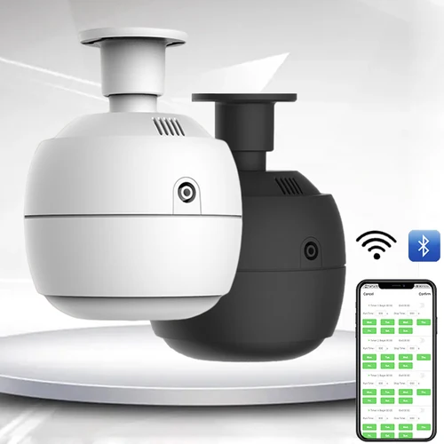 호텔 전기 아로마 디퓨저 향기 기계, APP 제어, 천장 벽걸이 향수, 와이파이, 블루투스 향기 디퓨저, 250ml 