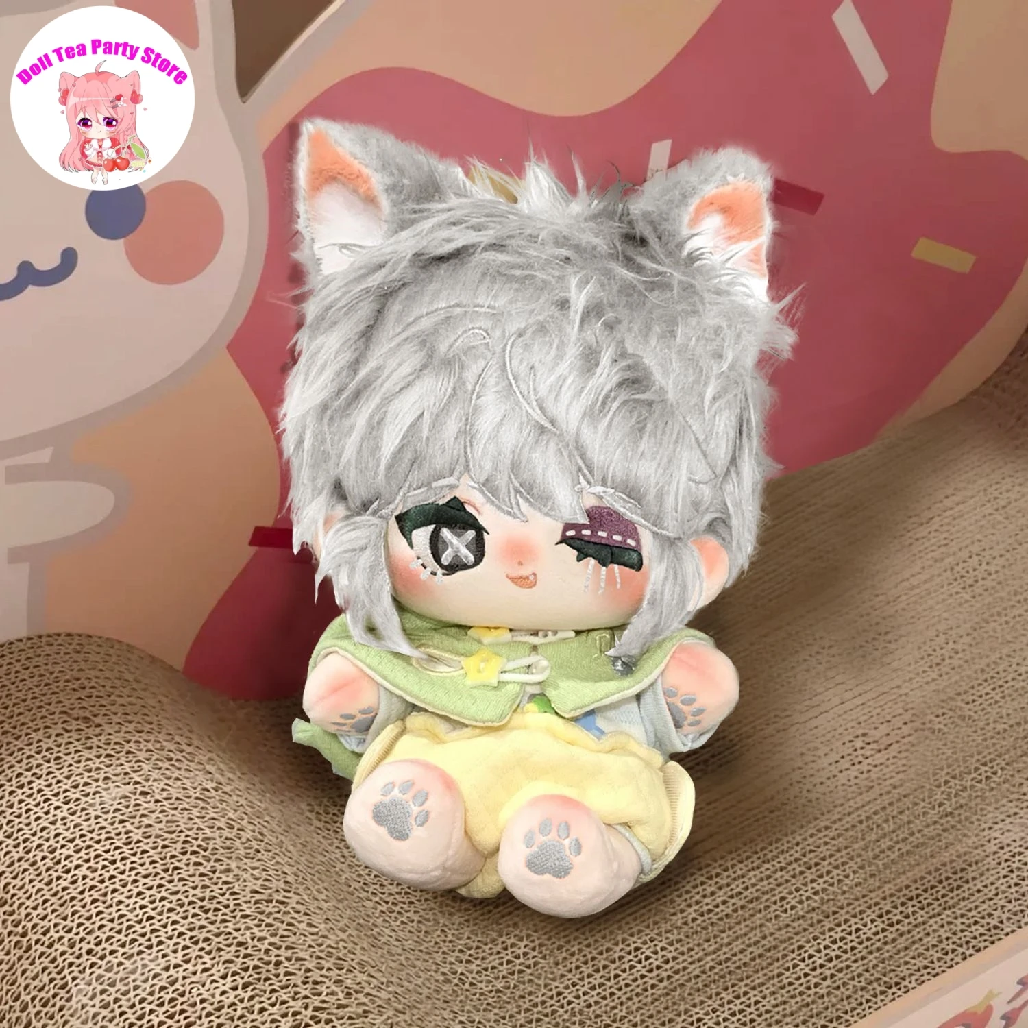 

Game Identity Ⅴ Luca Balsa Prisoner Cotton Doll Plush Stuffed Dolls Pillow Figure Plushie Toys Anime 20CM Cosplay Gifts