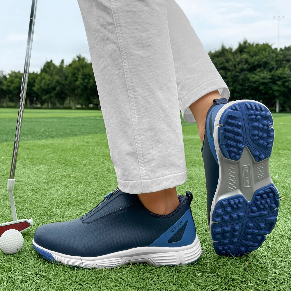 Chaussures de golf coordonnantes pour hommes, entraînement de fitness en plein air, chaussures de marche, mode, nouveau, 2024, TAN39-49