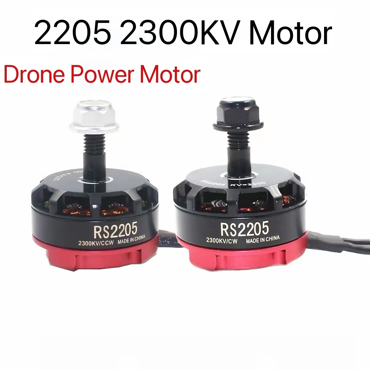 Crossover-Flugzeugmotor, vierachsig, RS2205 2300KV, 250er-Level, 5 Zoll, 3,5 Bananenstecker, Multirotor, FPV-Modell, bürstenlos, leistungsstark