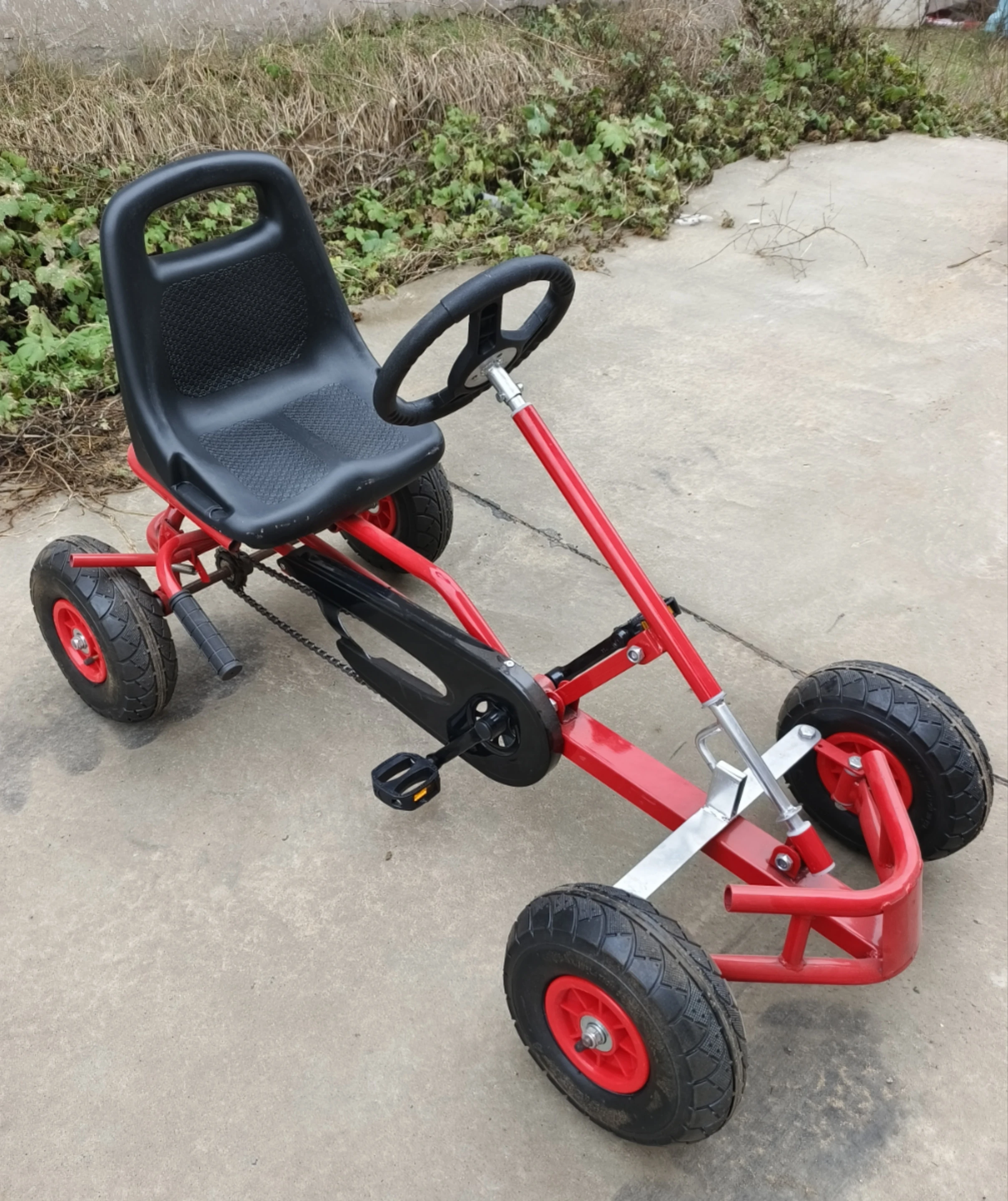 

Sturdy And Durable Vehicle Big Size Outdoor Four-wheeled Pedal Bicycle Quad Bike Prices Go Karts For Sale