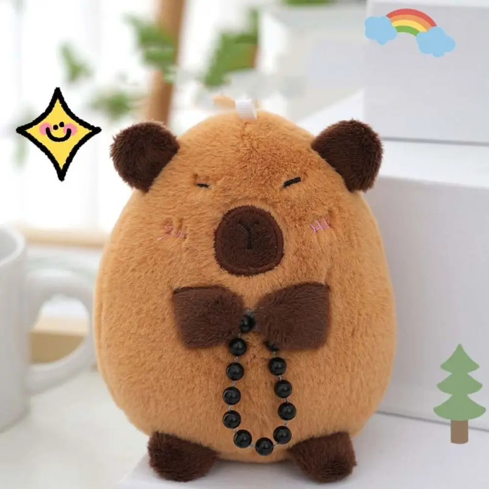 

Kawaii Capybara Keychain New Aqua Dolphin Cartoon Keyring Plush Creative Backpack Hanger