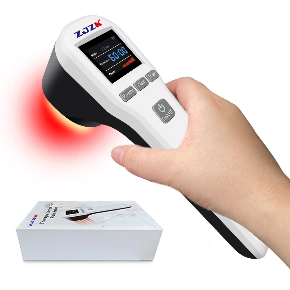 

ZJZK 880mW 808nm Professional Low Level Laser Therapy Health Care Equipment for Massage