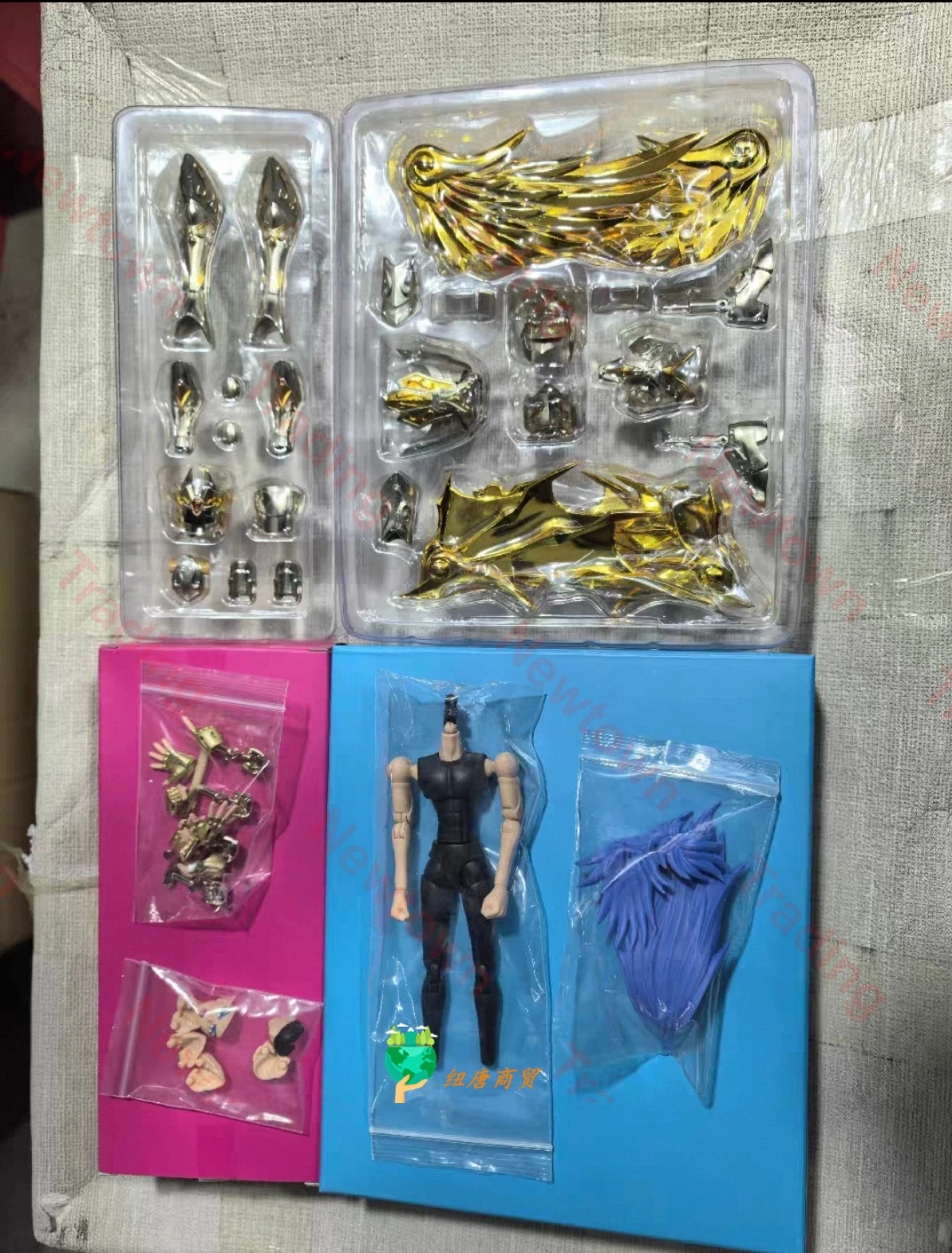 

Great Toys/GT Saint Seiya Myth Cloth EX Gemini Saga SOG/Soul of God Gold Knights of the Zodiac Action Figure