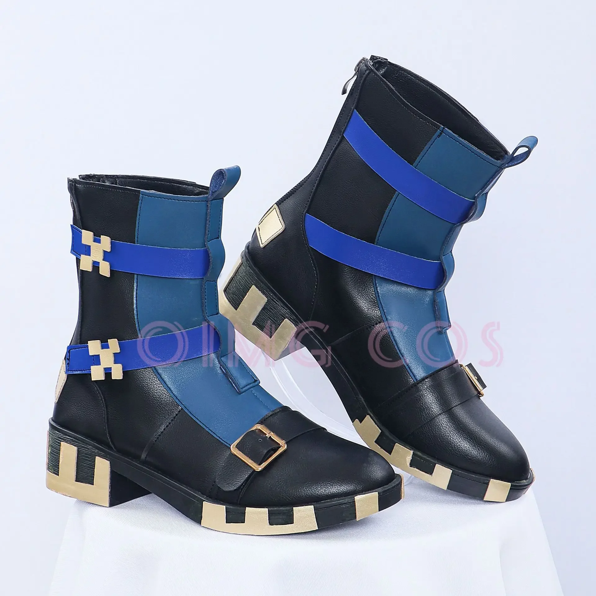 Kinich Cosplay Shoes Anime Chinese Style Halloween dla Impact Genshin Men Game